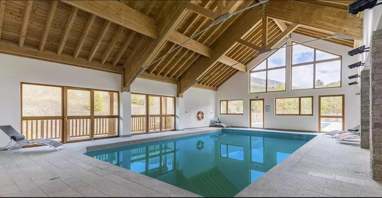 Appt Le Hameau Des Rennes 4 Etoiles Pieds Des Pistes Piscine Interieure Exterieure Apartment Vars  Exterior photo